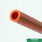 مقاومت در برابر فشار فشرده سازی ضد سنگین وزن لوله های PPR پلاستیکی رنگ نارنجی