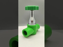 فانتزی PPR بال والف مس پلاستیکی مقاوم در برابر خوردگی سطح فشار بالا