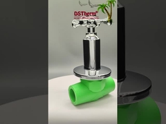 PPR کروم پوشش گلوله ای لوکس با دستگیره متقاطع کارتریج مس هسته