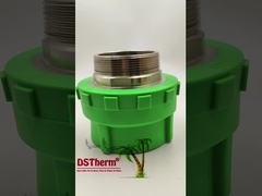 اتصال دهنده رزوه ای نر پلاستیکی PPR اتصالات لوله PPR 75*2 1/2 اینچ اندازه سفارشی