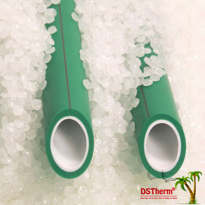 آب گرم PPR آبگرمکن PPR High Temp لوله PN25 رنگ سبز برای ساختمان سازی