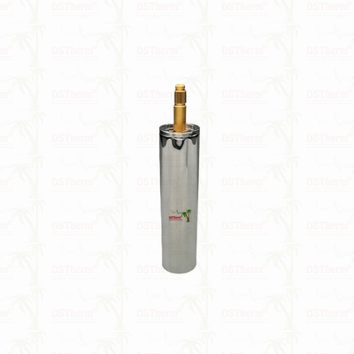 کارتریج شیر کرومی با آستین تمدید 1/2 " - 1" اندازه سفارشی