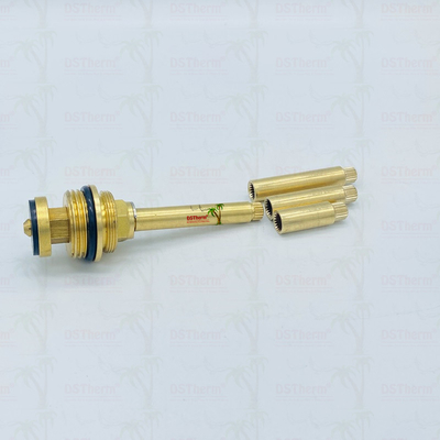 کارتریج شیر کرومی با آستین تمدید 1/2 " - 1" اندازه سفارشی