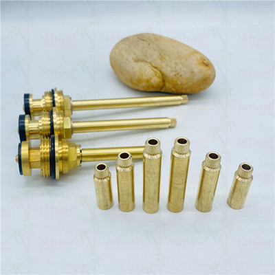 کارتریج شیر کرومی با آستین تمدید 1/2 " - 1" اندازه سفارشی