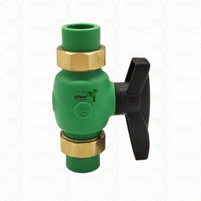 PPR Union Ball Valve Full Bore Ppr Double Union Ball Valve Installation Exposed (پروژه ی PPR با شیر کامل و با سوراخ کامل و با دریچه دوگانه)