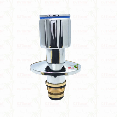 دریچه توقف کرومی Ppr با دستگیره ضد لغزش نگهداری کم 20-32mm اندازه سفارشی