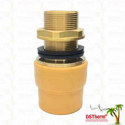 PPR Tank Transit Coupler لوازم جانبی مخزن آب PPR محیط زیست امن و مقرون به صرفه
