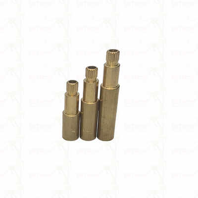 مس / کروم پوشش داده شده دریچه ساقه تمدید آستین 1/2 " - 1" اندازه سفارشی