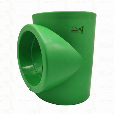 PPR برابر Tee برای سیستم لوله کشی PN25 DN160 دوام بالا Eco Conscious