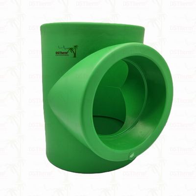 PPR برابر Tee برای سیستم لوله کشی PN25 DN160 دوام بالا Eco Conscious