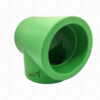 PPR برابر Tee برای سیستم لوله کشی PN25 DN160 دوام بالا Eco Conscious