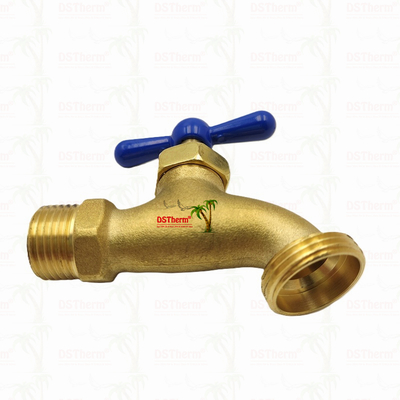 فانوس مسو برنج Bibcock مسو شیر شیر آب شیر آب مواد سفارشی 1/2 " 3/4 "