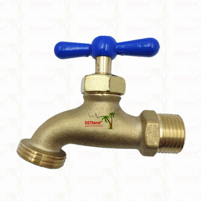 فانوس مسو برنج Bibcock مسو شیر شیر آب شیر آب مواد سفارشی 1/2 " 3/4 "
