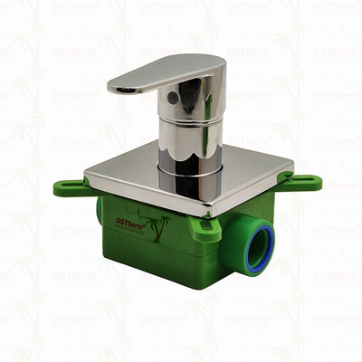 شیر دوش مخلوط کن سه راهه PPR با روکش کروم 20mm 25mm