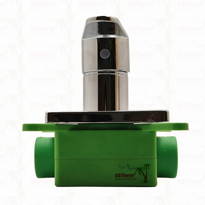 شیر دوش مخلوط کن سه راهه PPR با روکش کروم 20mm 25mm