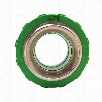 پی پی آر زنانه پیوندهای پلاستیکی پی پی آر لوله لوازم جانبی 75 * 2 1/2 " اندازه سفارشی