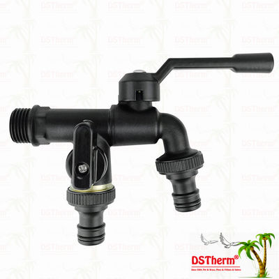 دوتا خروجی باغ باسکول های چوبی نردبان نردبان نردبان شیر آب نردبان 1/2 "-1"