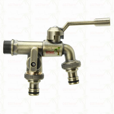 دوتا خروجی باغ باسکول های چوبی نردبان نردبان نردبان شیر آب نردبان 1/2 "-1"