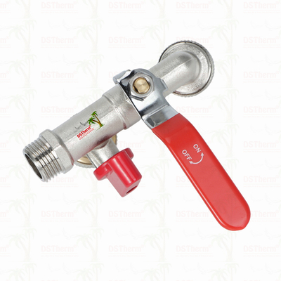 فنجان نایلون شده با دستگیره قرمز 1/2"*3/4"*3/4"