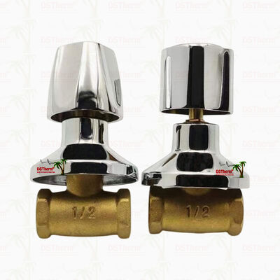 شیر توقف برنجی کرومیزه والپ جهانی مدل آمریکای جنوبی B 1/2 "-1"