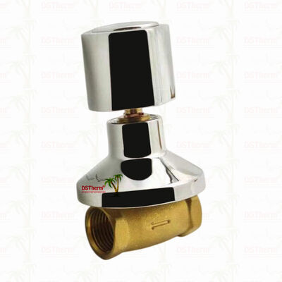 شیر توقف برنجی کرومیزه والپ جهانی مدل آمریکای جنوبی B 1/2 "-1"