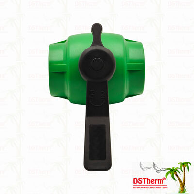 شیر توپی با جریان کامل PPR با کارتریج برنجی برای لوله PPR 20-63MM قابل تنظیم