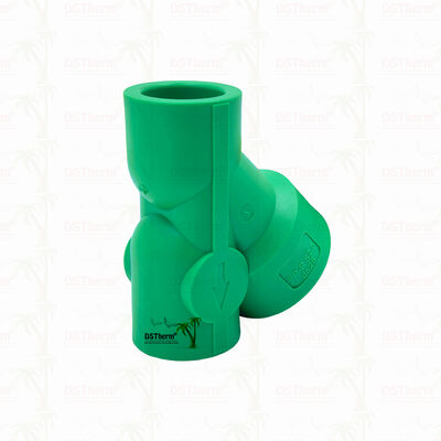 PPR Strainer Valve PN25  Compact Y-Shape Filter Valve 20–32mm for Water Systems