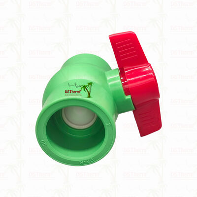 PPR بال بال پلاستیکی با بال پلاستیکی برای سیستم لوله کشی 20-63mm صفر نشت