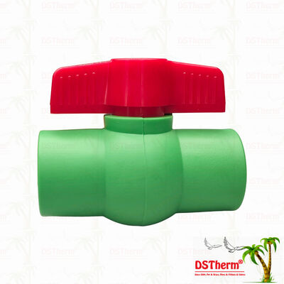 PPR بال بال پلاستیکی با بال پلاستیکی برای سیستم لوله کشی 20-63mm صفر نشت