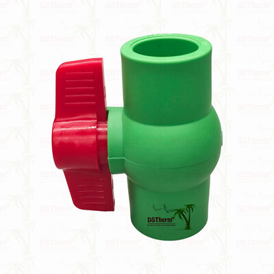 PPR بال بال پلاستیکی با بال پلاستیکی برای سیستم لوله کشی 20-63mm صفر نشت
