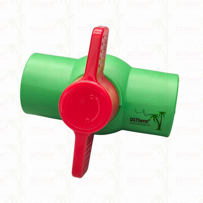 PPR بال بال پلاستیکی با بال پلاستیکی برای سیستم لوله کشی 20-63mm صفر نشت