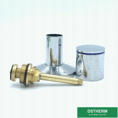 وزن متوسط ​​دسته آلیاژ روی گرد PPR قطعات بالایی شیر توقف 1/2 اینچ - 1 اینچ