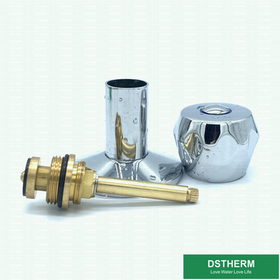 دسته گرد آلیاژ روی روکش کروم برای کارتریج های شیر برنجی CW617N