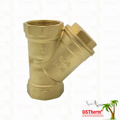 صافی ضد خوردگی شیر فیلتر برنجی نوع Y برای آب DN15-50